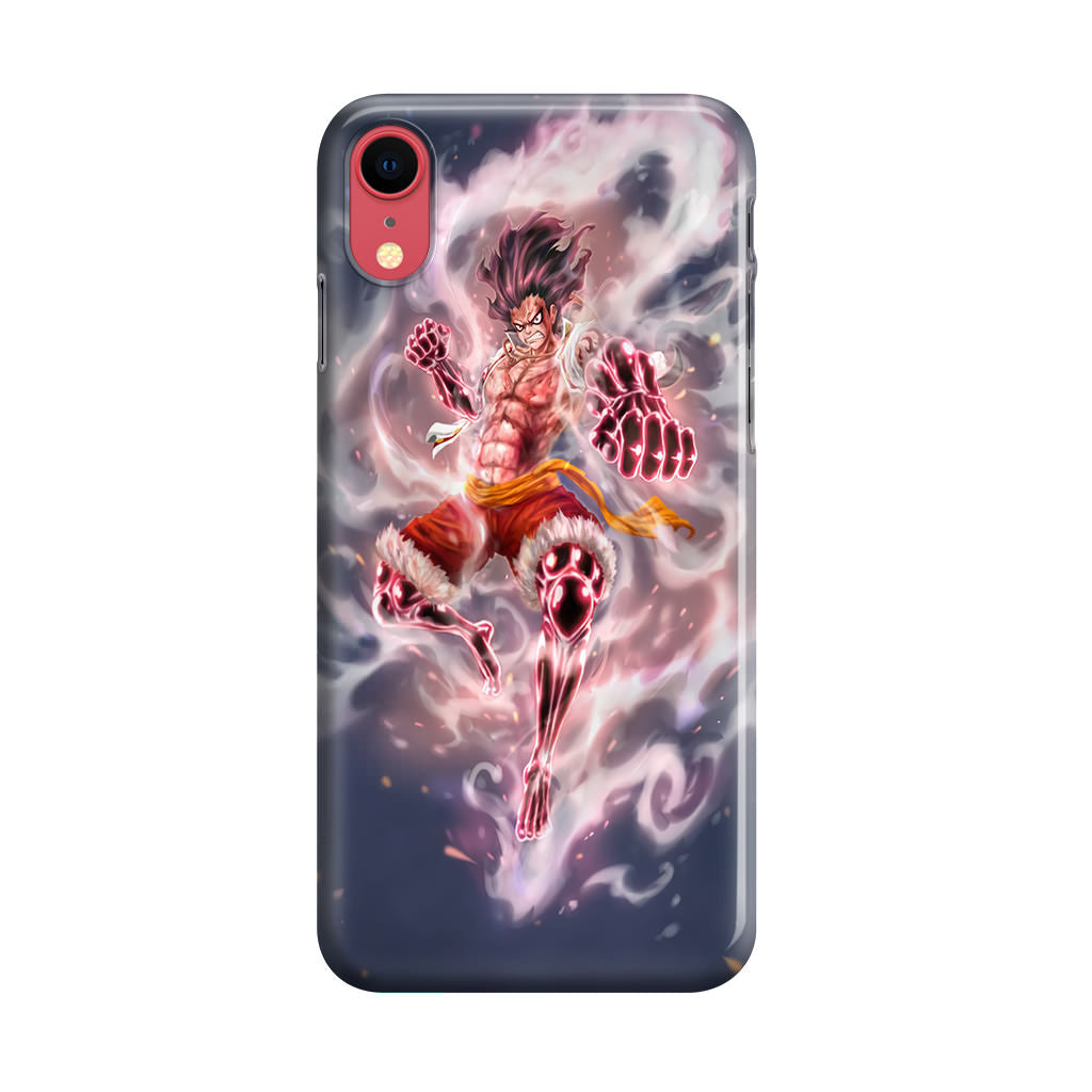 Luffy Snake Man Aura iPhone XR Case