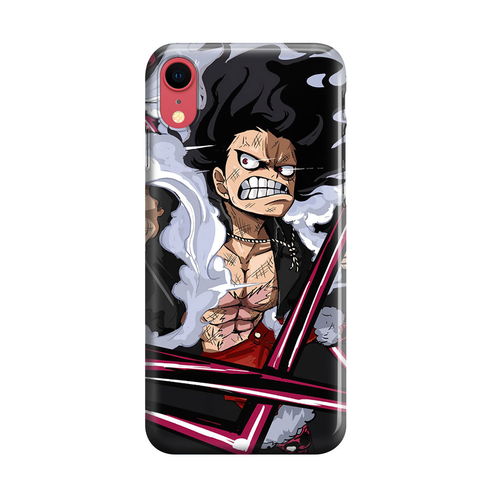 Luffy Snake Man Culverin Art iPhone XR Case