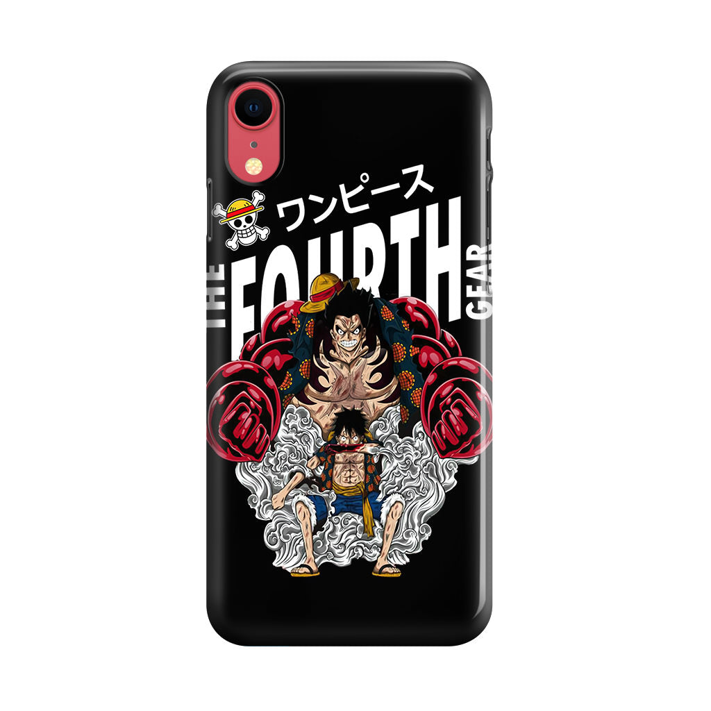 Luffy The Fourth Gear Black iPhone XR Case