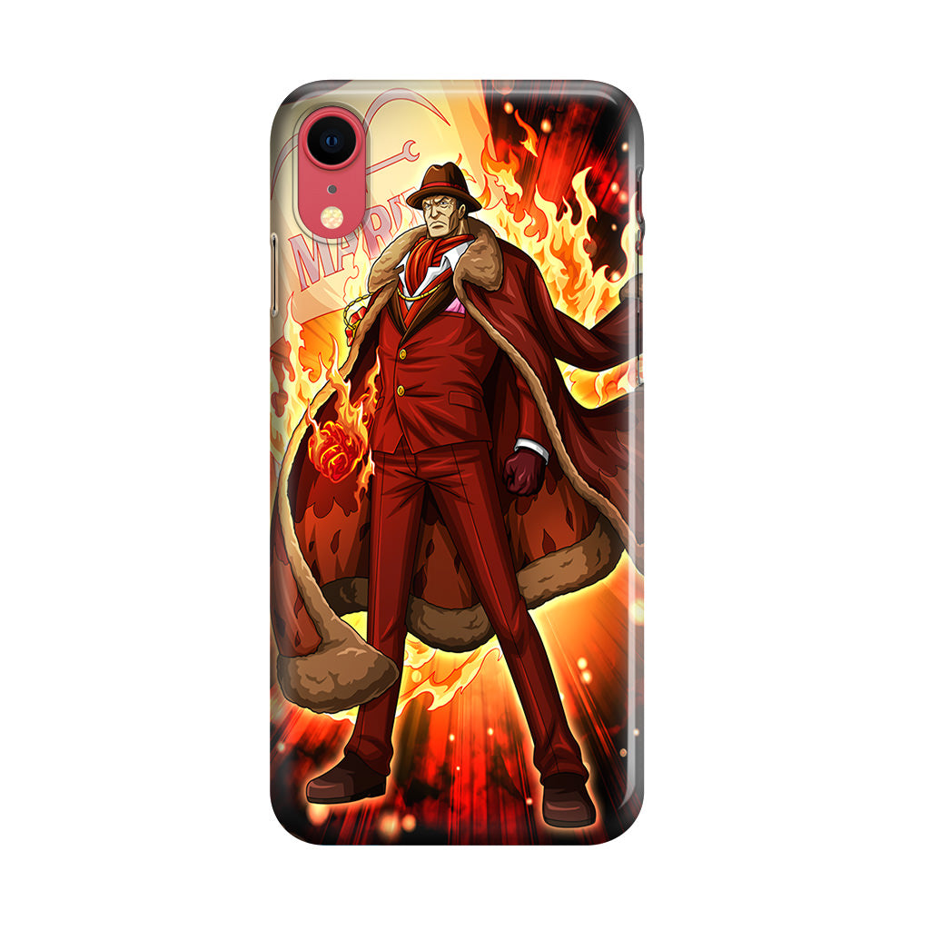 Marine Admiral Sakazuki iPhone XR Case