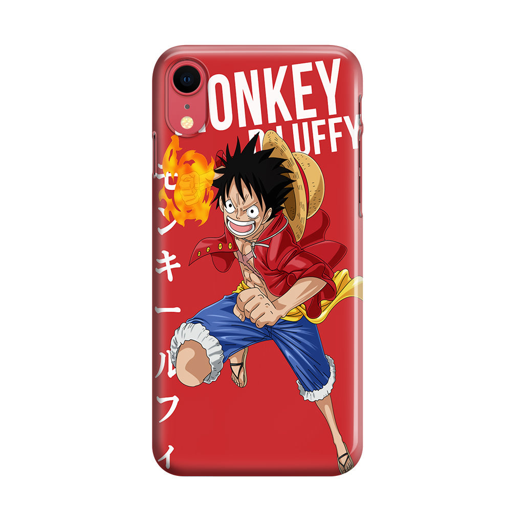 Monkey D Luffy iPhone XR Case