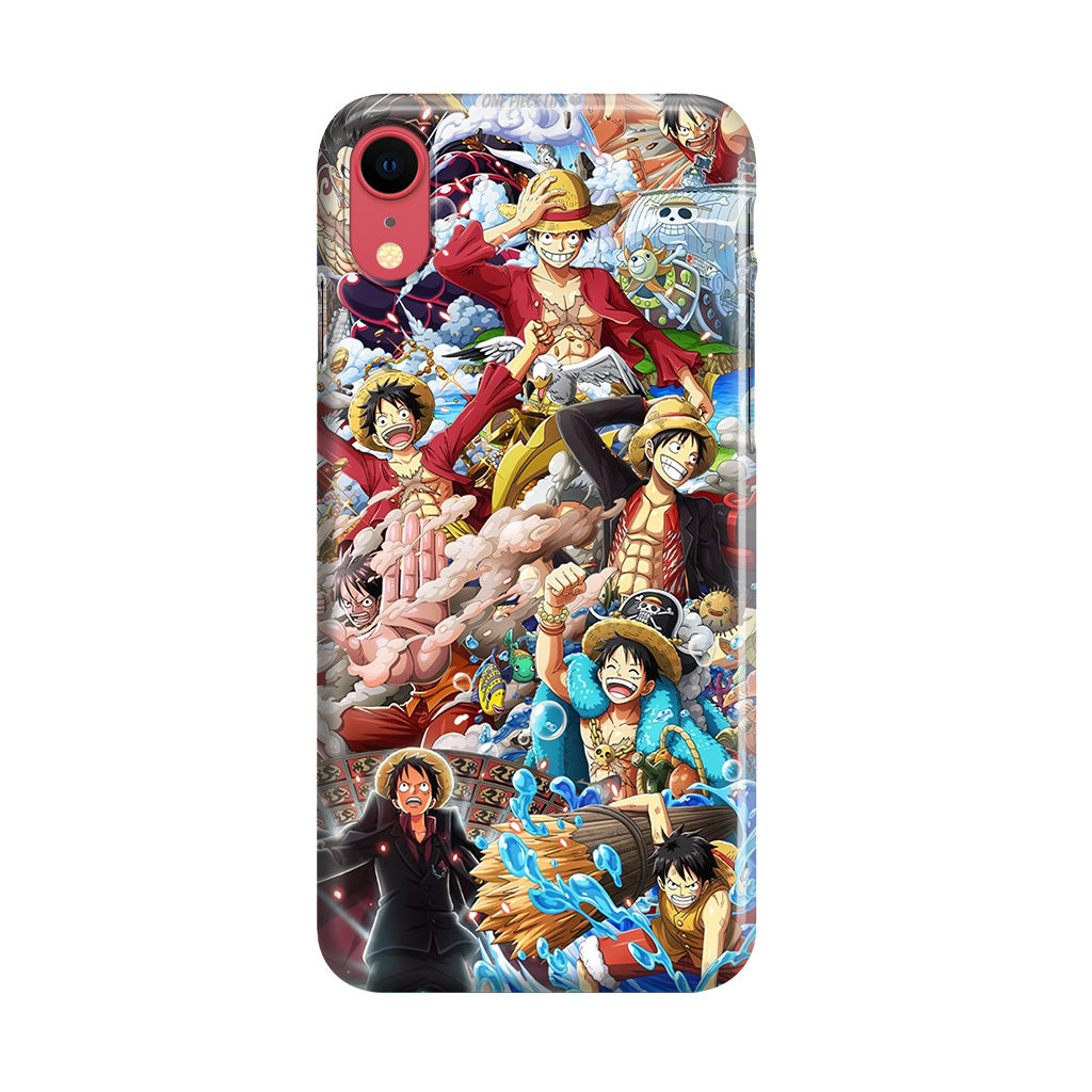 Monkey D Luffy Collections iPhone XR Case