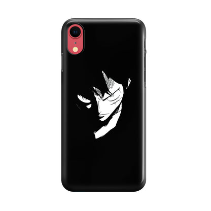 Monkey D Luffy Silhouette iPhone XR Case