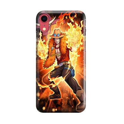 Portgas D Ace Fire Power iPhone XR Case