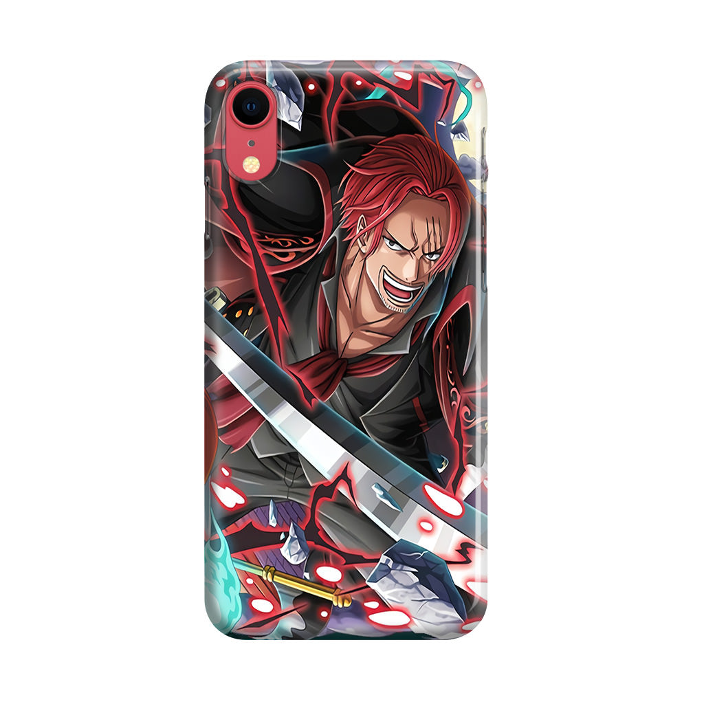 Red Hair Shanks iPhone XR Case