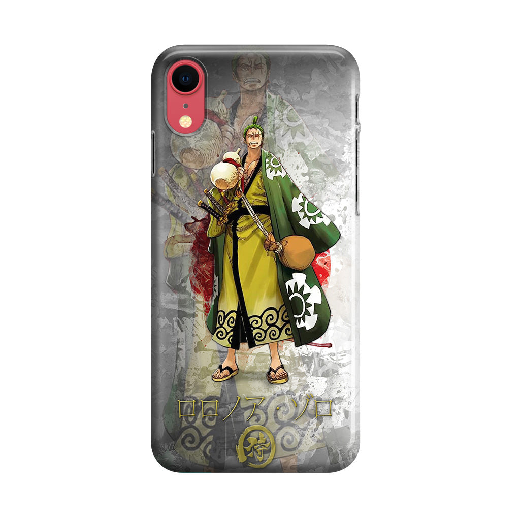 Roronoa Zoro Arc Wano iPhone XR Case