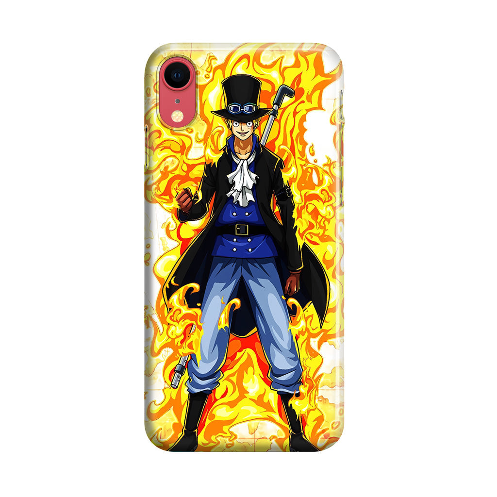 Sabo Mera Mera No Mi iPhone XR Case