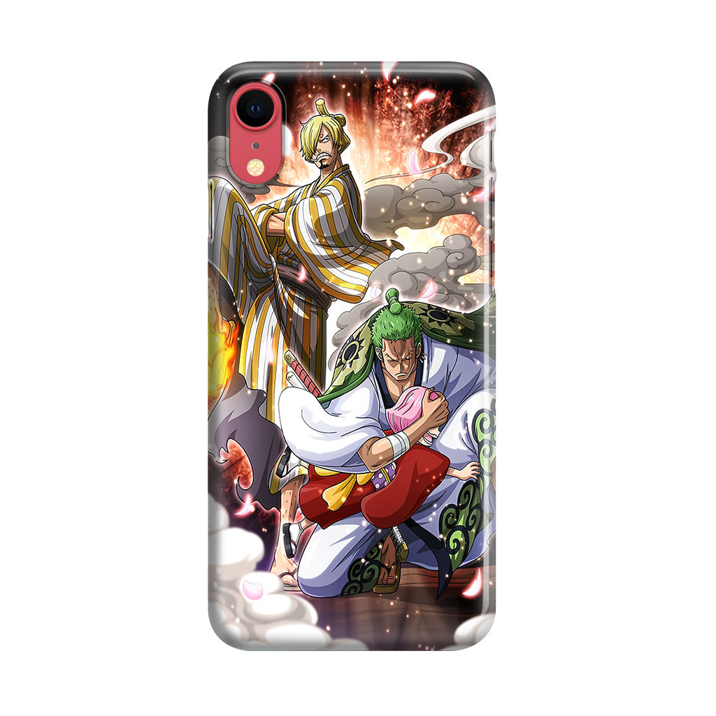 Sanji And Zoro Saving Otoko iPhone XR Case