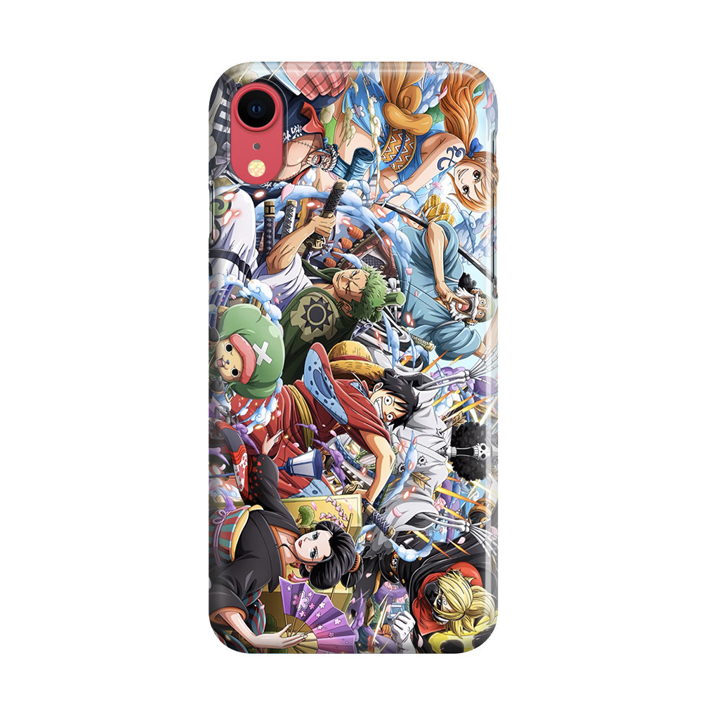 Straw Hat Pirates Arc Wano iPhone XR Case