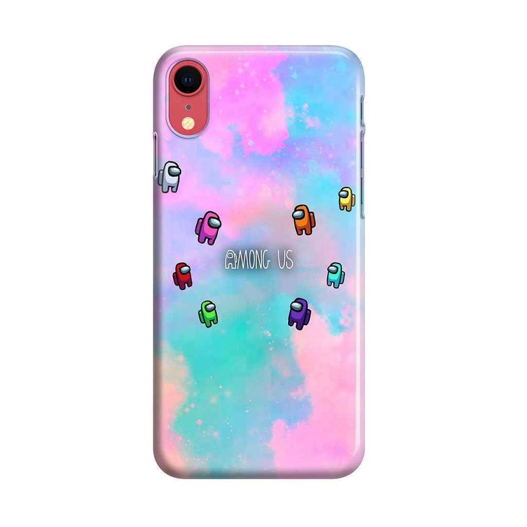 Among Us Colorful iPhone XR Case