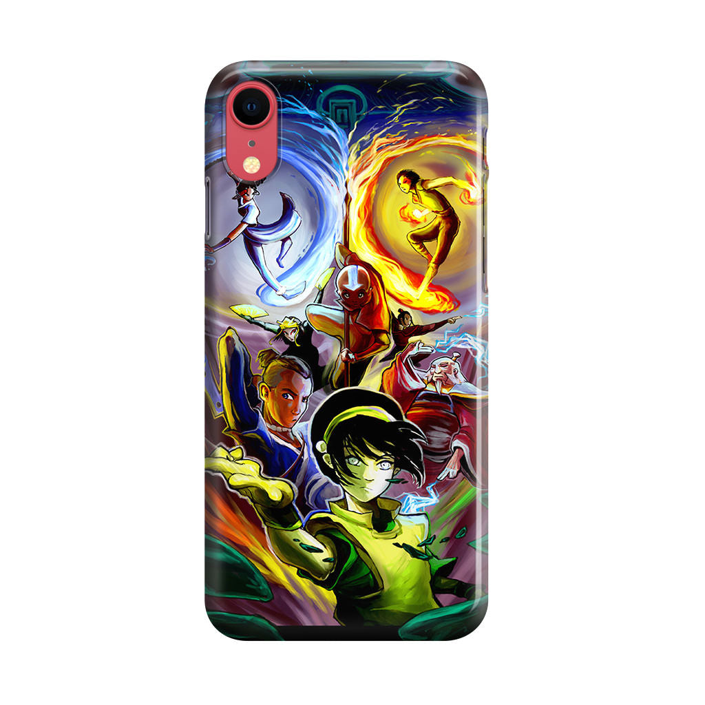 Avatar The Last Airbender Characters iPhone XR Case