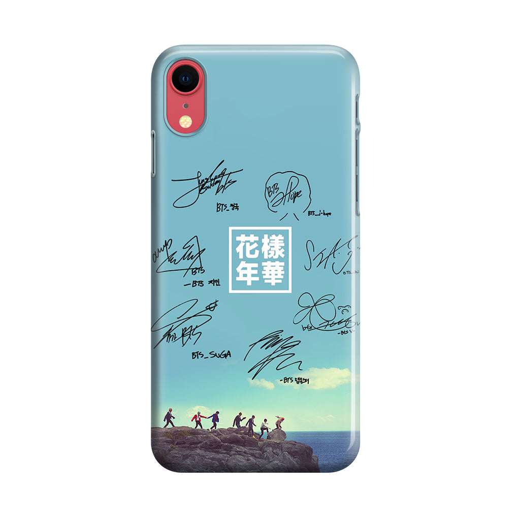 BTS Signature iPhone XR Case