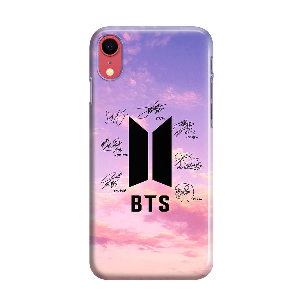 BTS Signature 2 iPhone XR Case