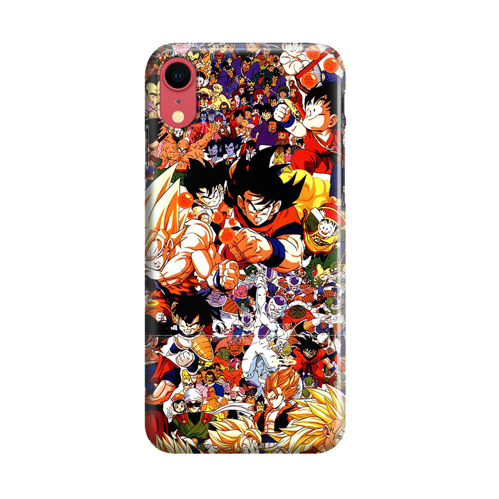 Dragon Ball All Characters iPhone XR Case