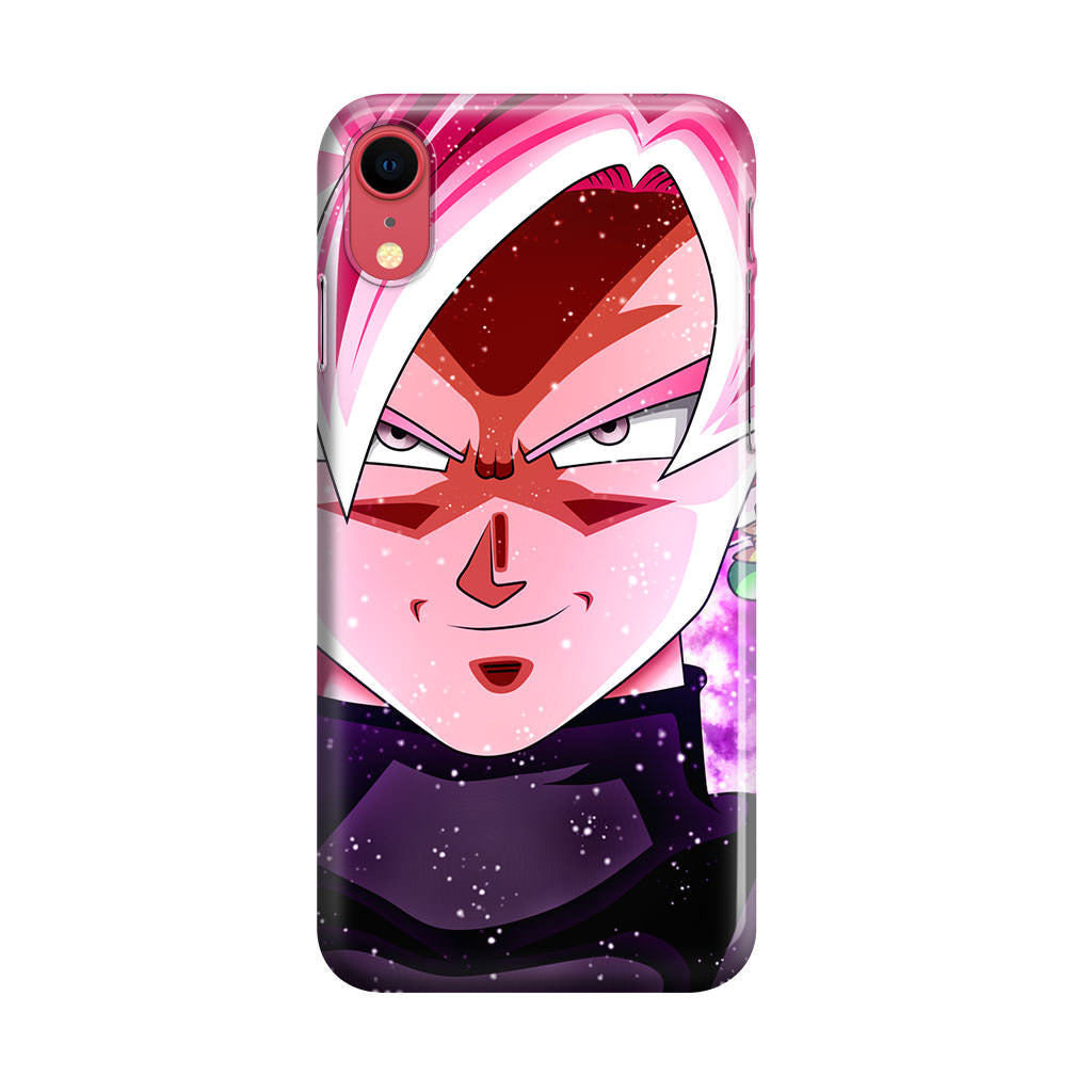 Dragon Ball Goku Black Rose iPhone XR Case