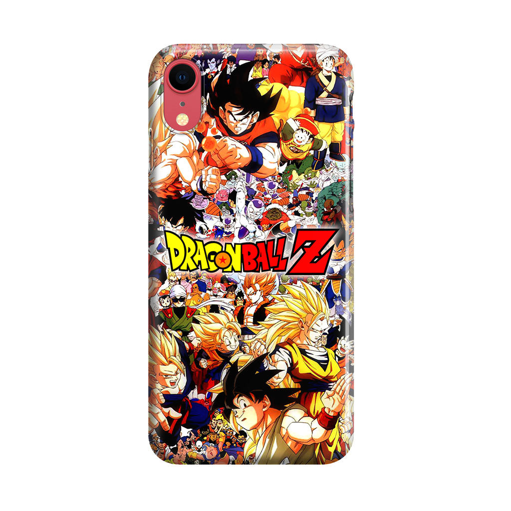 Dragon Ball Z All Characters iPhone XR Case