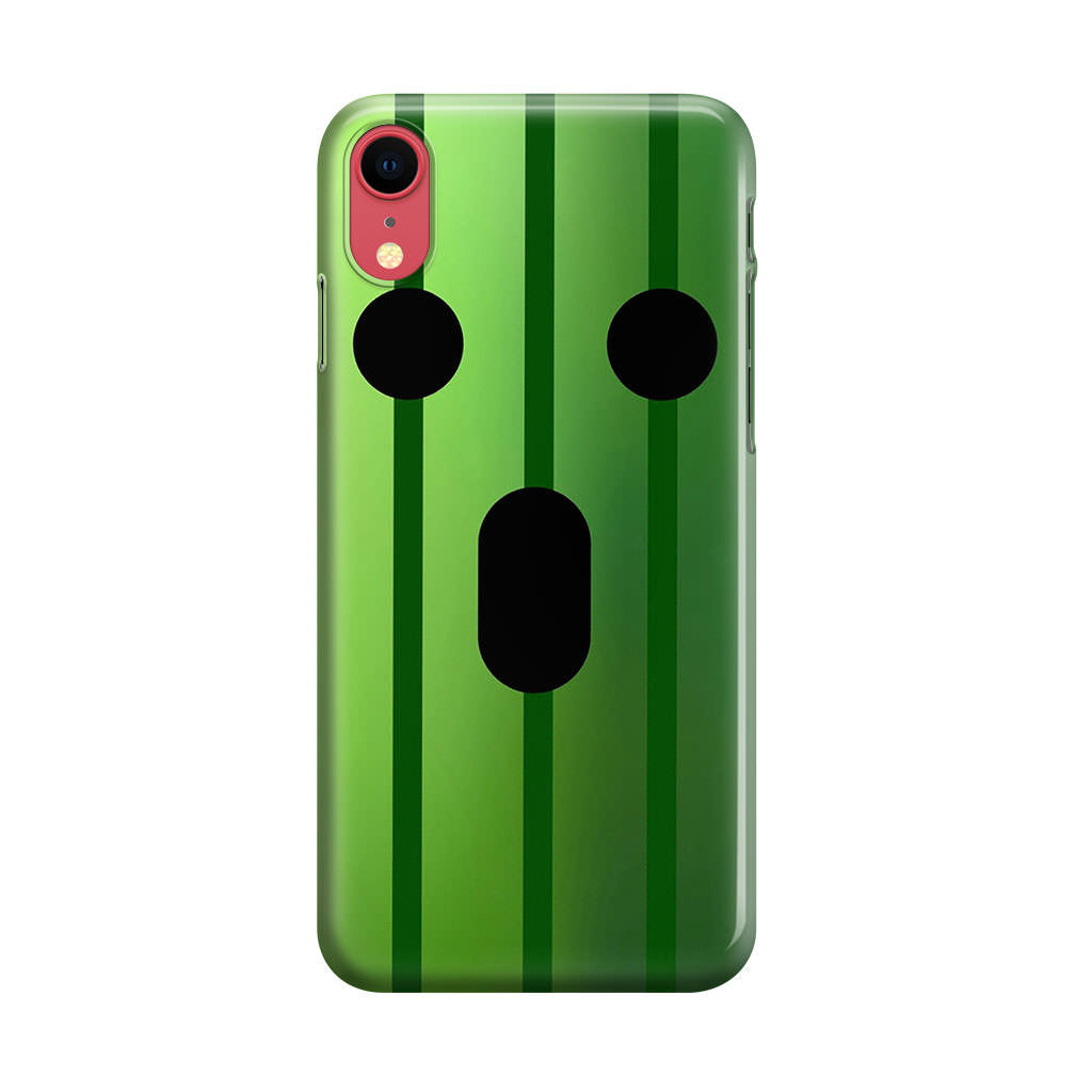 Funny Cactuar Face iPhone XR Case