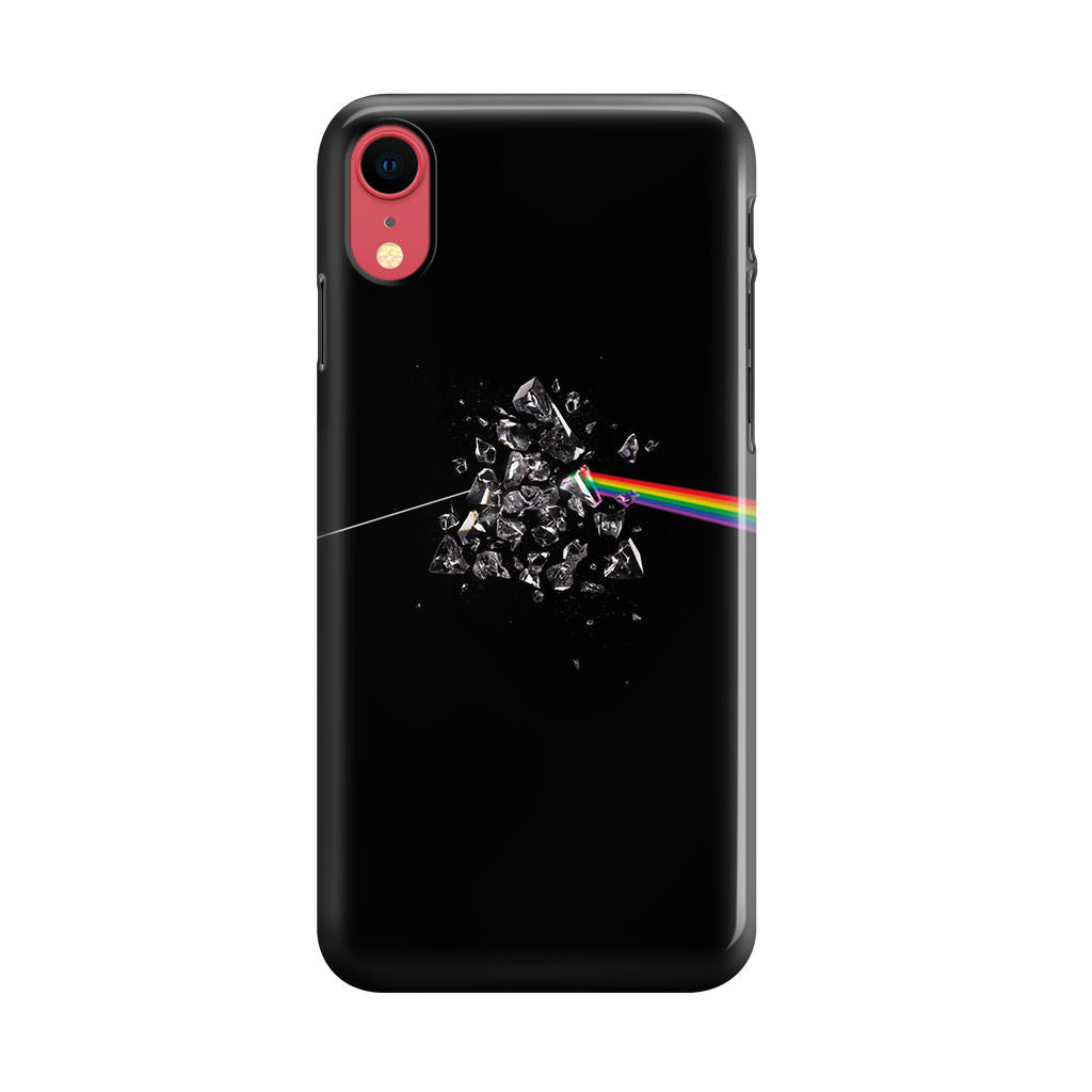 Glass Broken Light Refraction iPhone XR Case