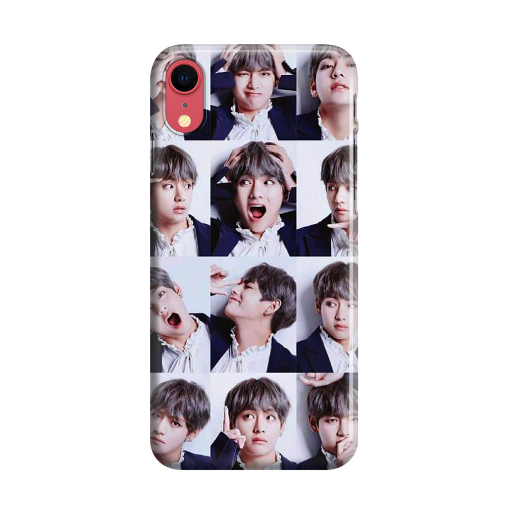 Kim Tae-hyung Collage iPhone XR Case