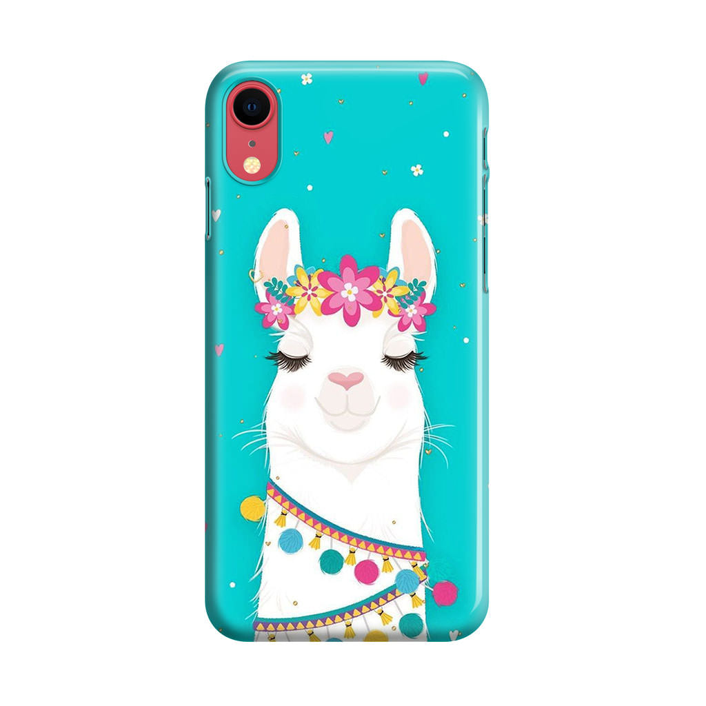 Llama Art iPhone XR Case