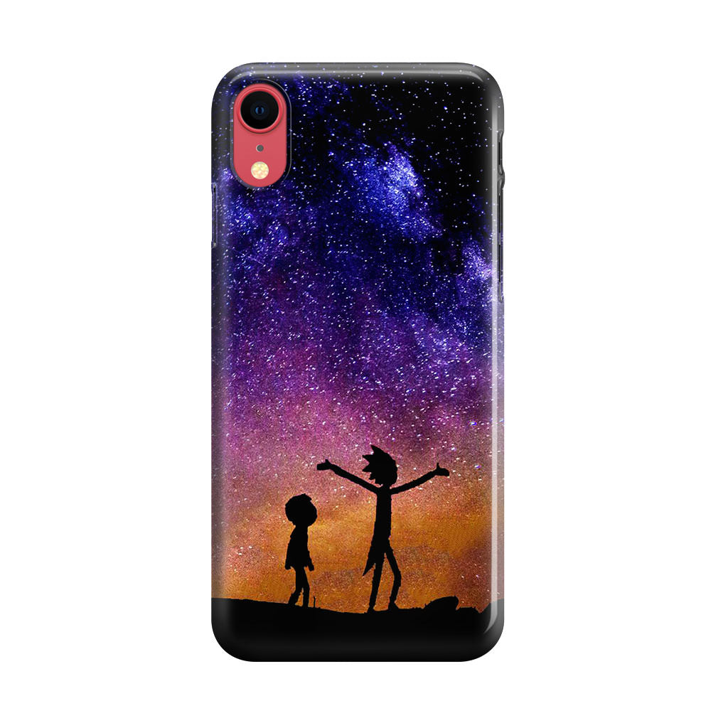 Rick And Morty Space Nebula iPhone XR Case