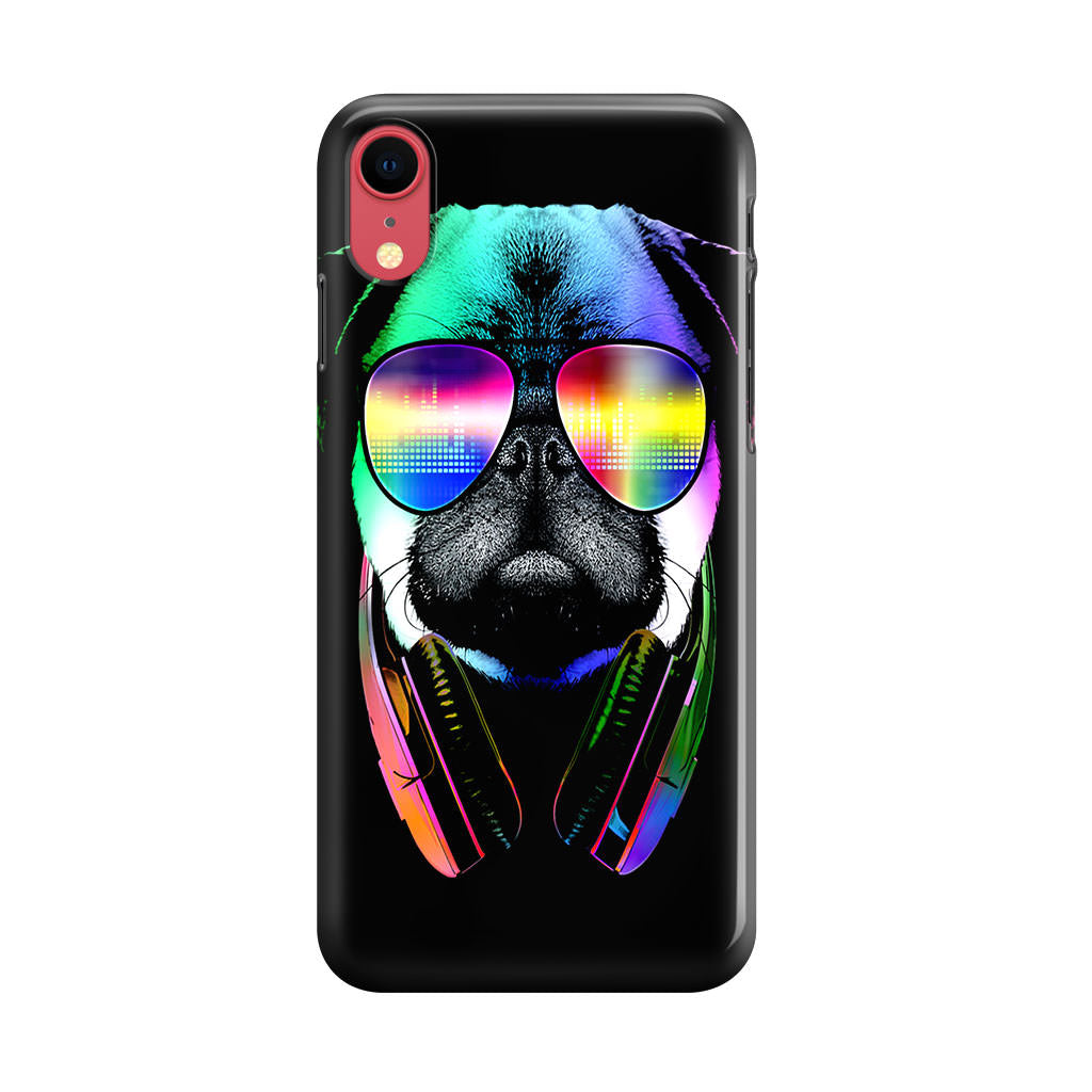 Music Lover Pug V iPhone XR Case