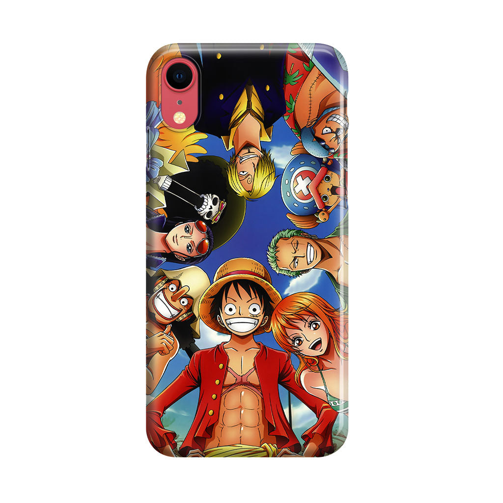 One Piece Luffy Crew iPhone XR Case