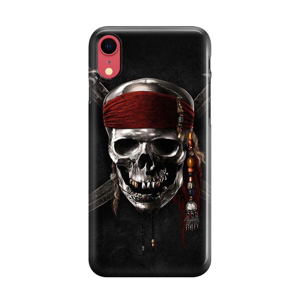 Pirates Of Carribean Skull iPhone XR Case