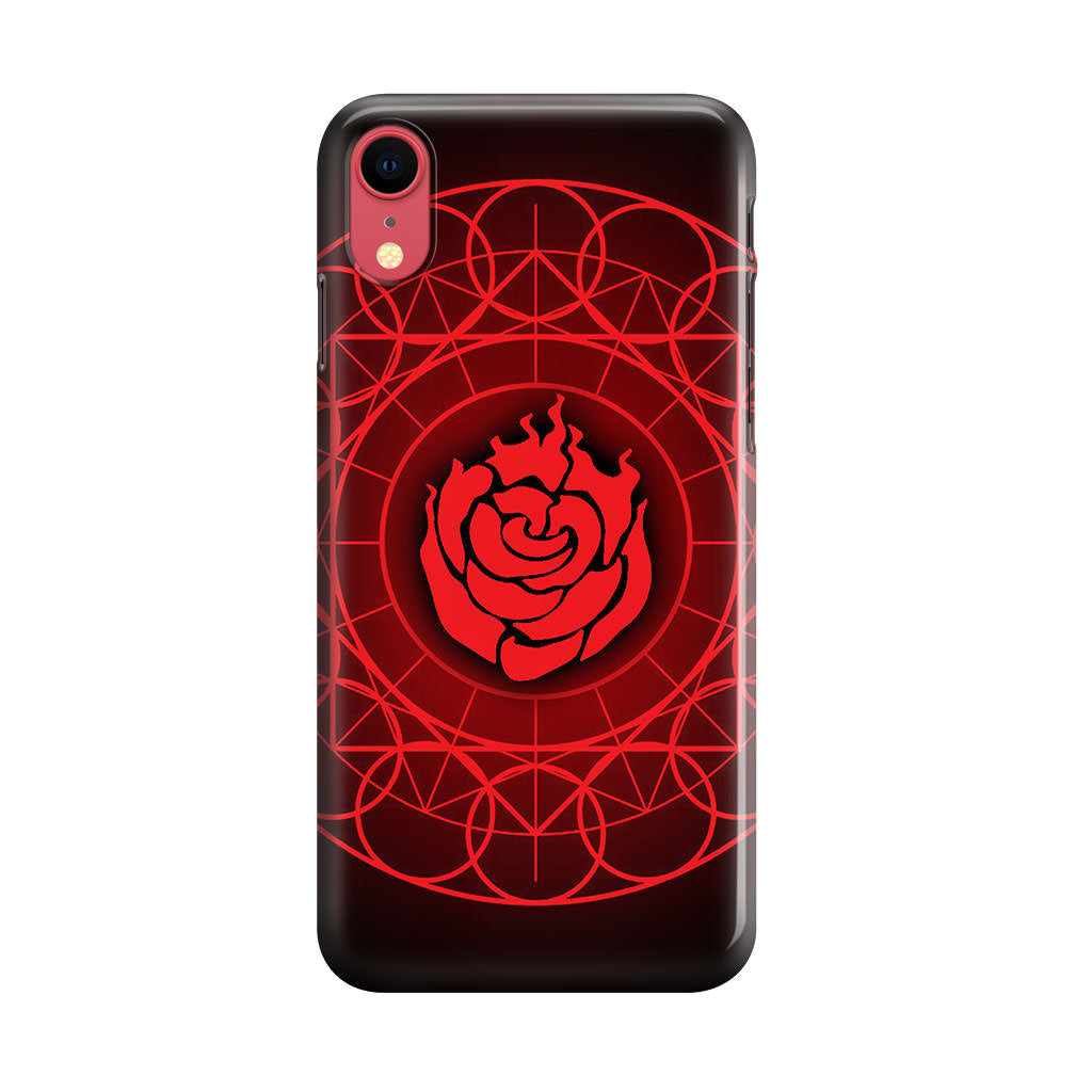 Ruby Rose Symbol RWBY iPhone XR Case