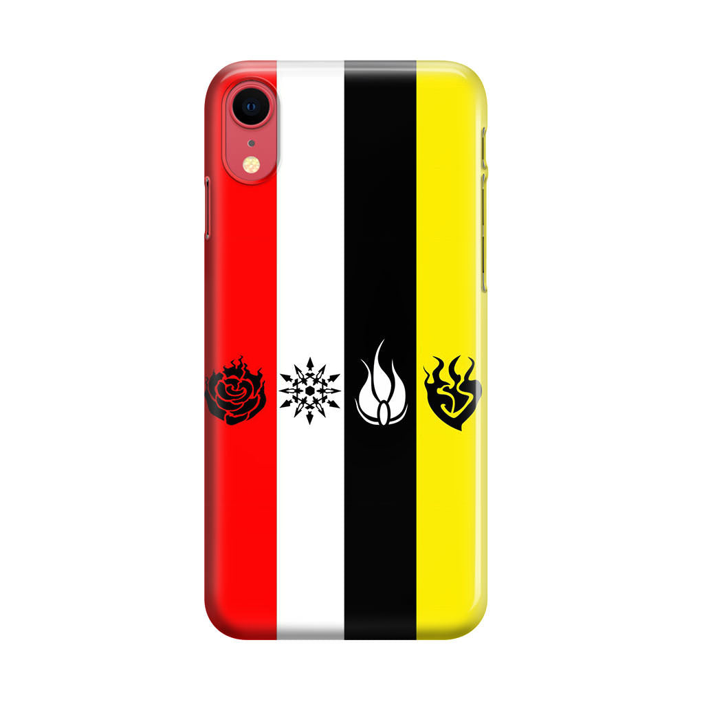 RWBY All Symbols iPhone XR Case