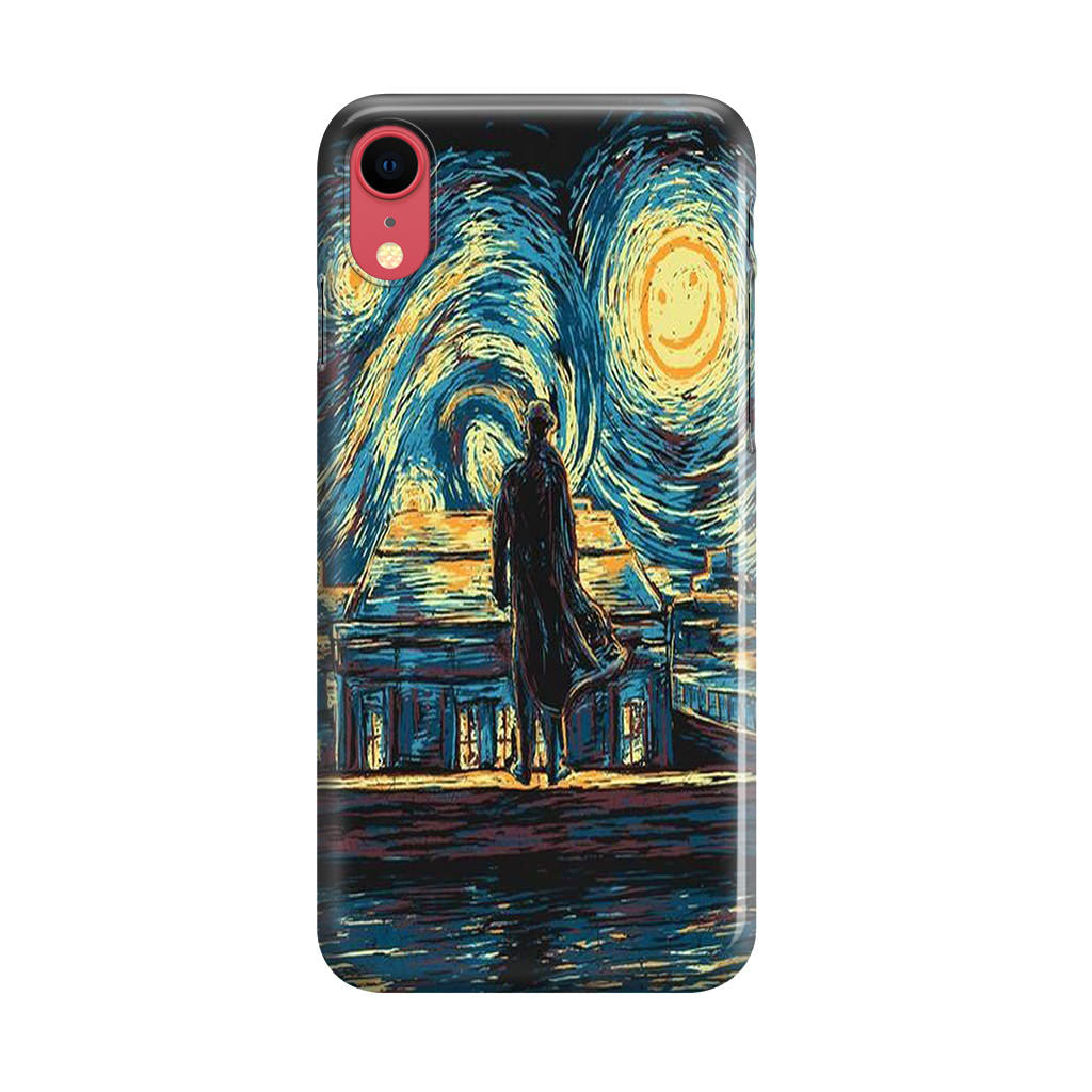 Sherlock Starry Night iPhone XR Case