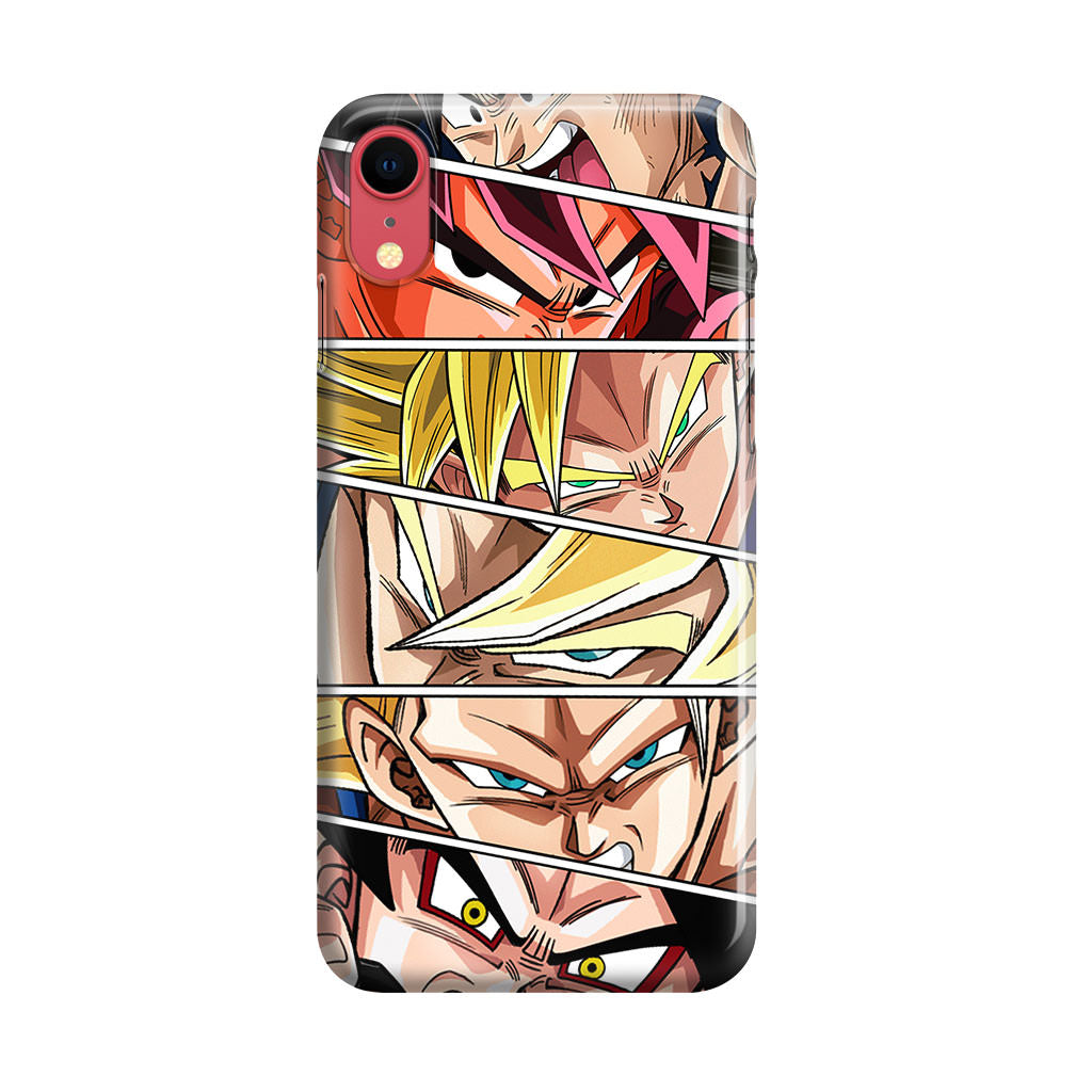 Son Goku Forms iPhone XR Case