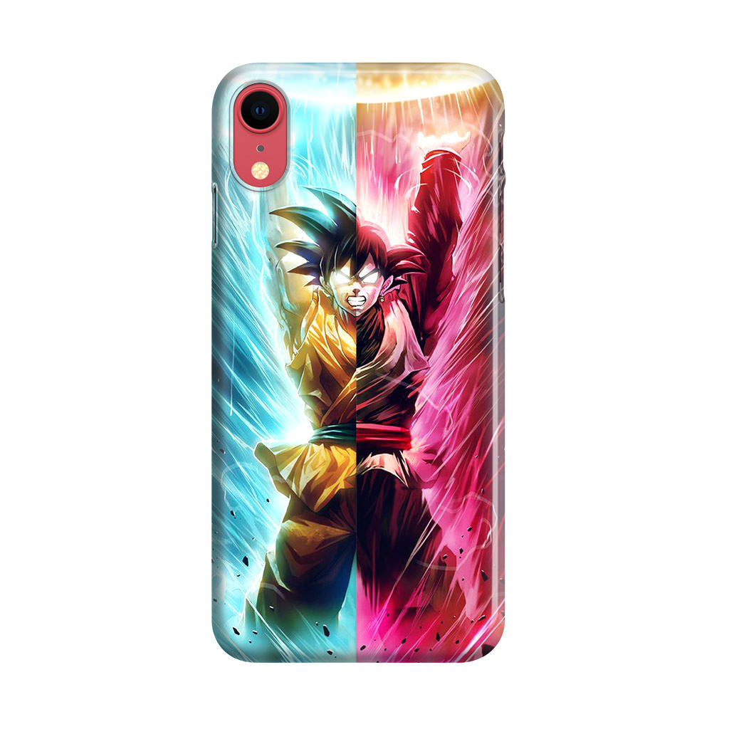 Spirit Bomb Split Goku Dragon Ball iPhone XR Case