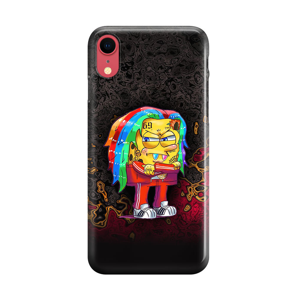 Sponge Hypebeast 69 Mode iPhone XR Case