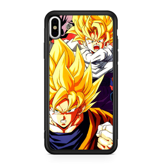 Super Saiyan Goku And Gohan iPhone X / XS / XS Max Case
