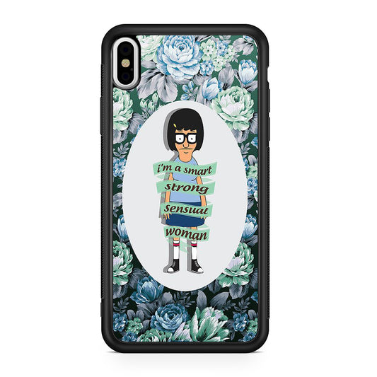 Tina Belcher Flower Woman Quotes iPhone X / XS / XS Max Case