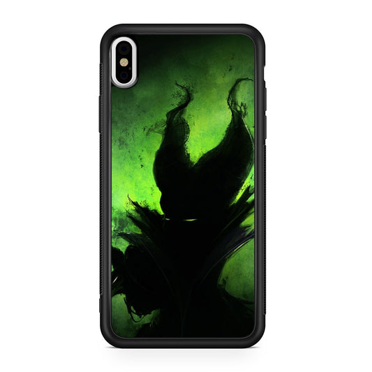 Villains Maleficent Silhouette iPhone X / XS / XS Max Case