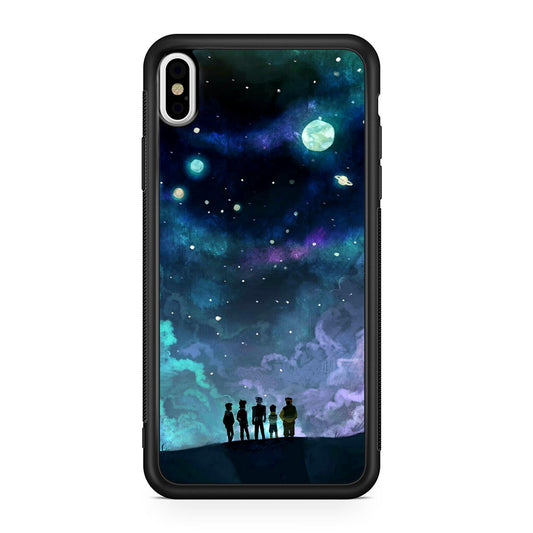 Voltron In Space Nebula iPhone X / XS / XS Max Case