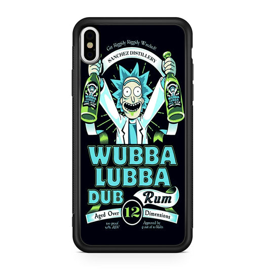 Wubba Lubba Dub Rum iPhone X / XS / XS Max Case