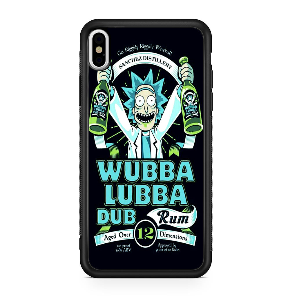 Wubba Lubba Dub Rum iPhone X / XS / XS Max Case