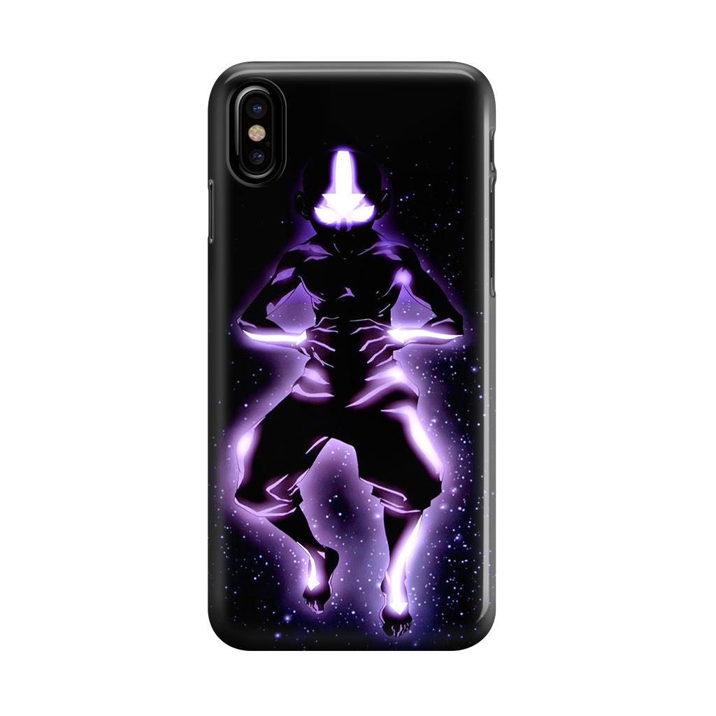 Avatar Aang In Spirit World Mode iPhone X / XS / XS Max Case