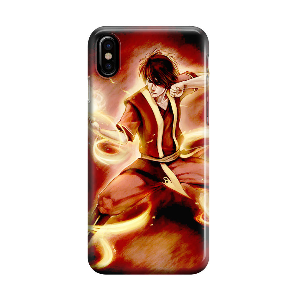 Avatar The Last Airbender Prince Zuko iPhone X / XS / XS Max Case