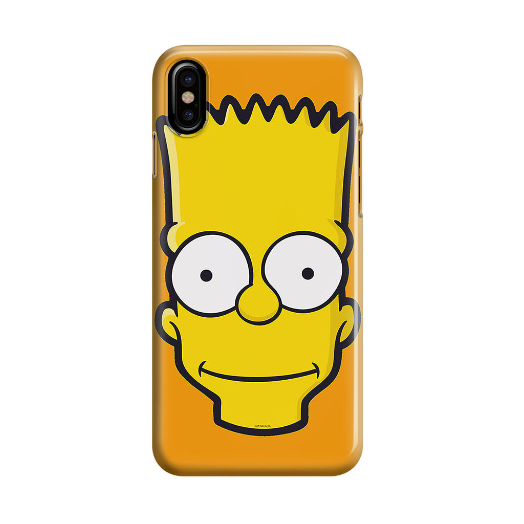 Bart Yellow Face iPhone X / XS / XS Max Case