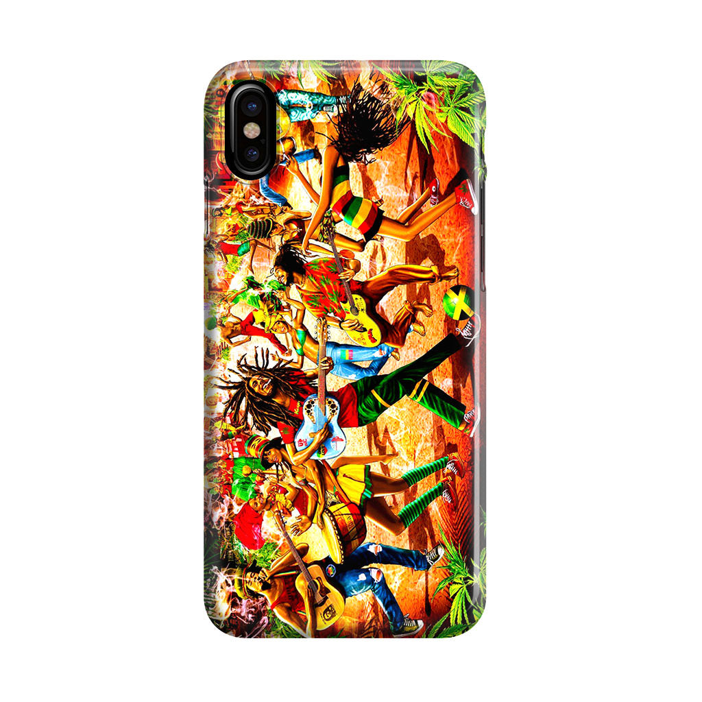 Bob Marley Reggae iPhone X / XS / XS Max Case