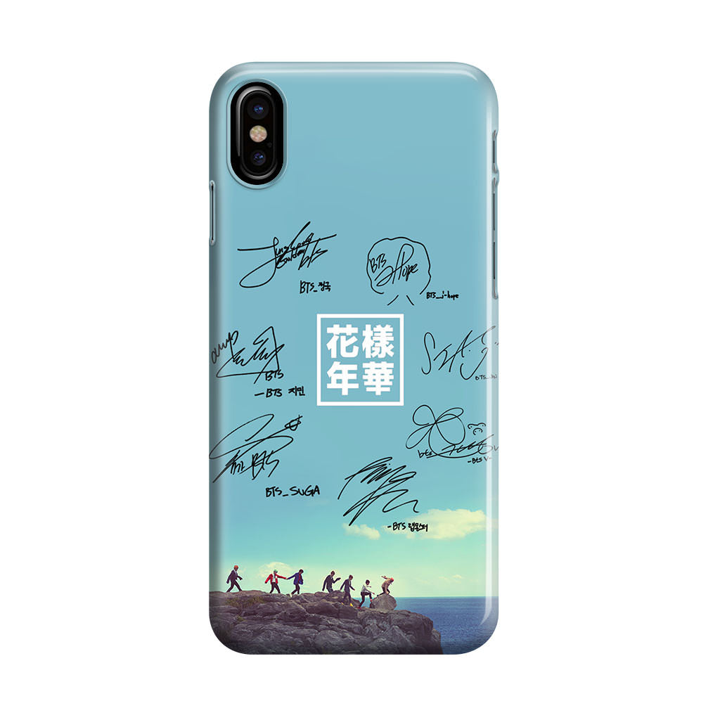 BTS Signature iPhone X / XS / XS Max Case