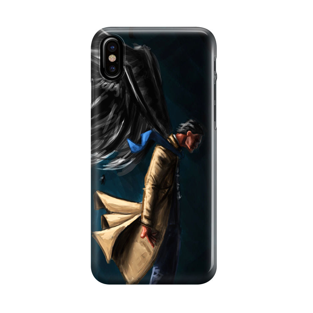 Castiel Supernatural Art iPhone X / XS / XS Max Case