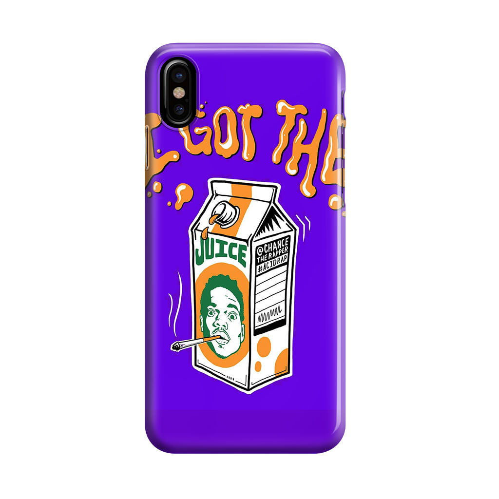 Chance The Rapper I Got The Juice iPhone X / XS / XS Max Case