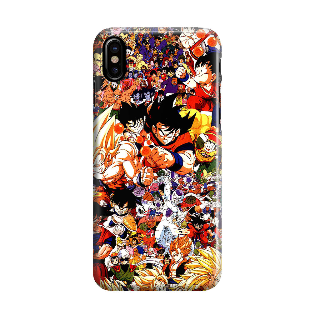 Dragon Ball All Characters iPhone X / XS / XS Max Case