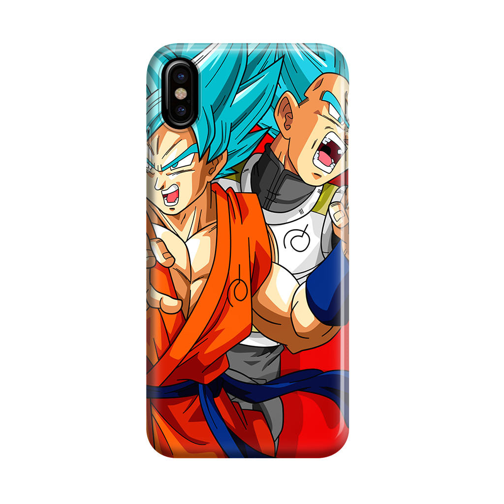 Dragon Ball Super SSGSS Goku And Vegeta iPhone X / XS / XS Max Case