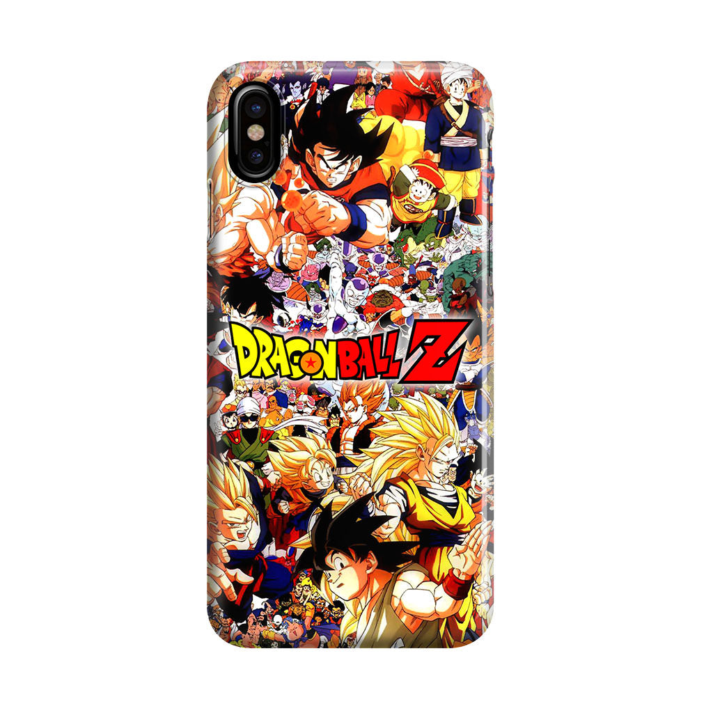 Dragon Ball Z All Characters iPhone X / XS / XS Max Case